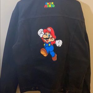 Cool ONE OF A KIND Levi’s Super Mario Jean jacket